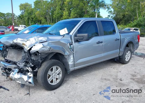2023 Ford F-150 Xlt from USA, damaged, VIN 1FTEW1C54PKD33172